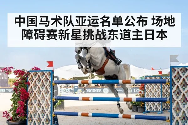 中国马术队亚运名单公布 场地障碍赛新星挑战东道主日本
